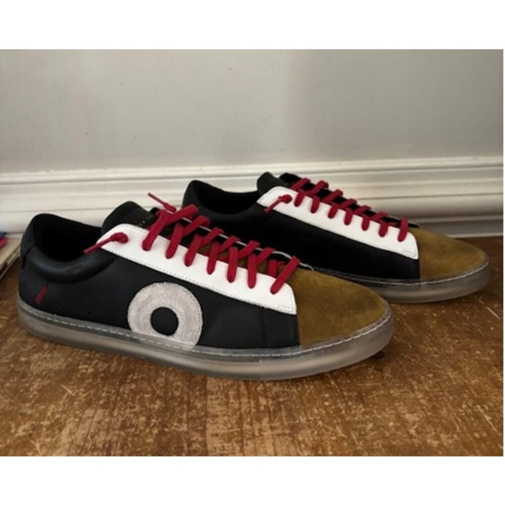 Oliver Cabell Black and Brown Sneakers